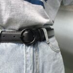 boucle ronde en métal