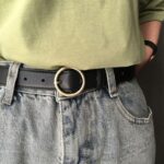 ceinture élégante boucle dorée