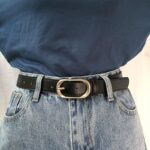 boucle argentée ceinture