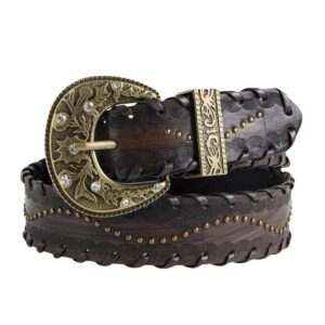 ceinture cloutée western