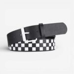 ceinture rivets métal