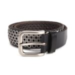 Ceinture cuir cloutée
