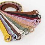 ceinture tressée élégante
