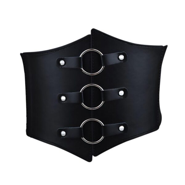 ceinture corset à boucles