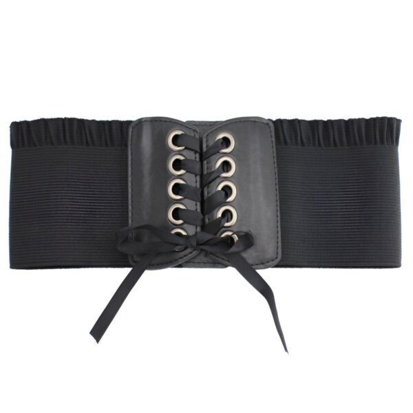 ceinture corset noir