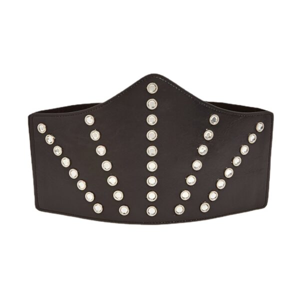Ceinture corset à rivets Calista