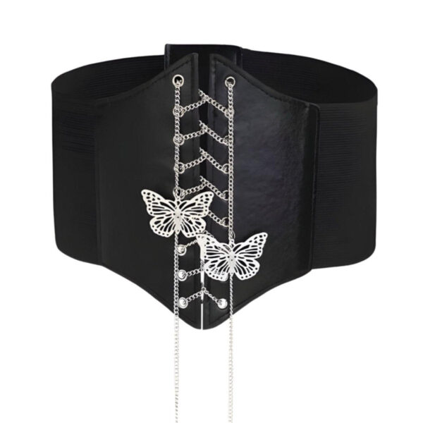 Ceinture corset avec papillons