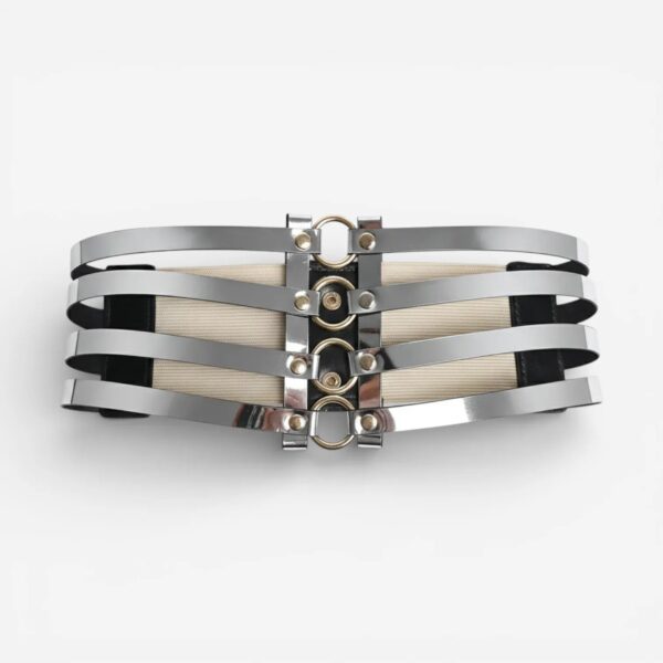 ceinture corset dorée