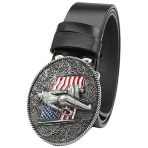 Ceinture Country Américaine en cuir