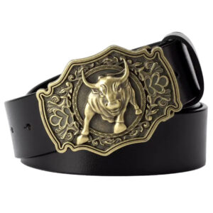Ceinture de Cowboy en Cuir élégante