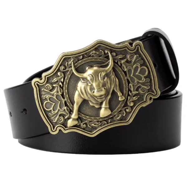 Ceinture de Cowboy en Cuir élégante