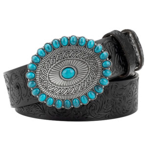 ceinture cowboy turquoise