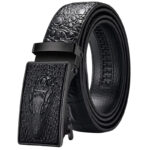 ceinture cuir crocodile homme