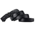 boucle crocodile ceinture homme