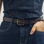 ceinture boucle dorée