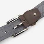 Boucle argentée ceinture