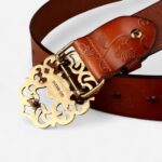 Boucle florale ceinture