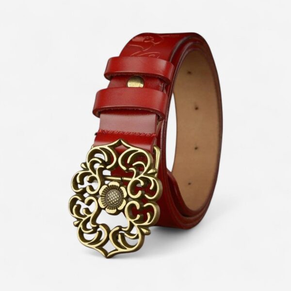 Ceinture cuir femme Aïsha