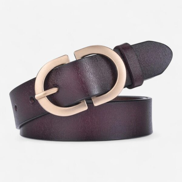 ceinture cuir femme aléna