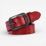 Ceinture cuir femme