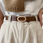 accessoire ceinture cuir femme