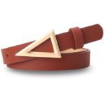 Ceinture cuir fine pour femme