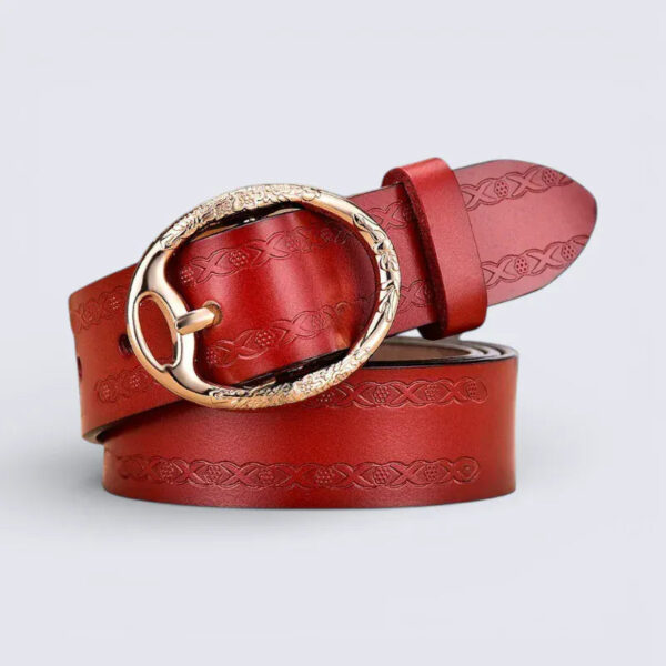 Ceinture cuir femme Floréna