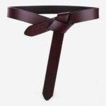 Ceinture cuir minimalisme