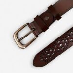 mode ceinture cuir loriane