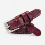 Ceinture à boucle argent