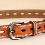 Boucle laiton ceinture cuir