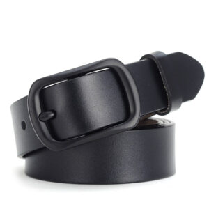 Ceinture Cuir Femme - Noire