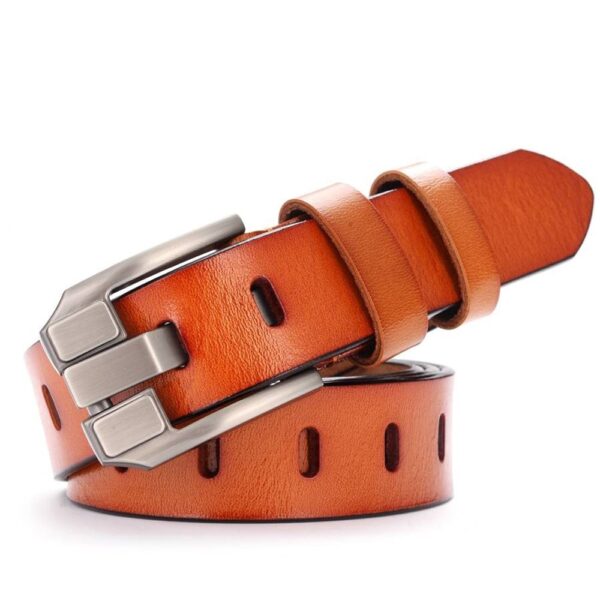 Ceinture Cuir Femme - Robuste en cuir véritable