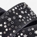 Accents métalliques ceinture