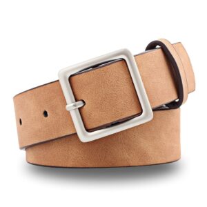 ceinture cuir suédé femme