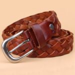 ceinture élégante tressée