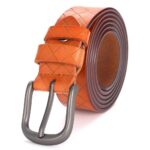 boucle laiton ceinture cuir femme