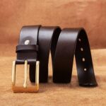 ceinture masculine cuir Alpha