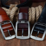ceinture robuste cuir bovin
