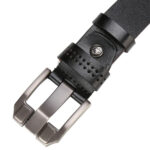 ceinture cuir avec boucle en laiton