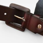 Accessoire en cuir pour hommes