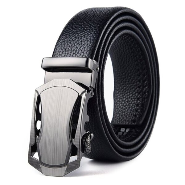 Ceinture Cuir Homme Boucle Argent