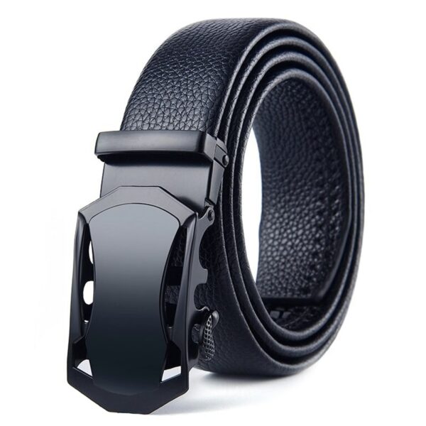 ceinture cuir homme boucle noire