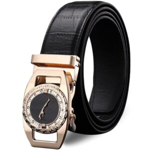 Ceinture Cuir Homme Boucle d'Or