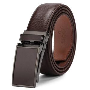 ceinture cuir homme brun