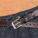 Boucle laiton ceinture homme