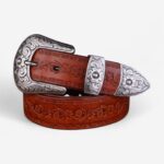 ceinture cuir élégante