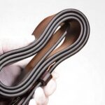 ceinture élégante cuir