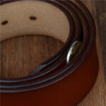 ceinture cuir élégante