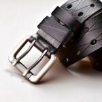 ceinture cuir élégante